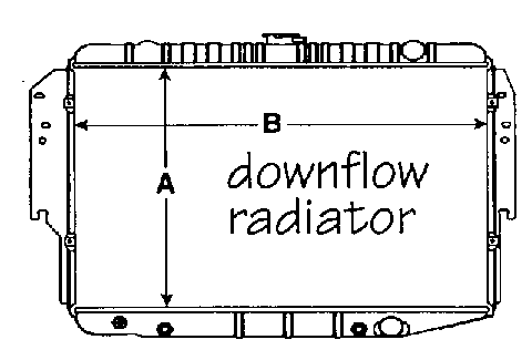 radiators header overhang